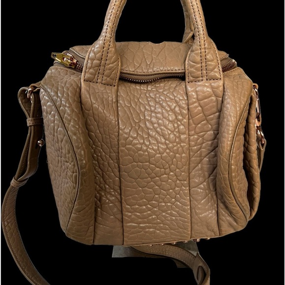 Medium Alexander Wang tan and rose gold Rocco - Picture 1 of 13